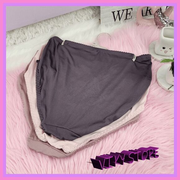 💖 NWT NU BODY WEAR 3PK Multicolor Panties 2XL Extended Size #7232 💖 - Picture 4 of 6